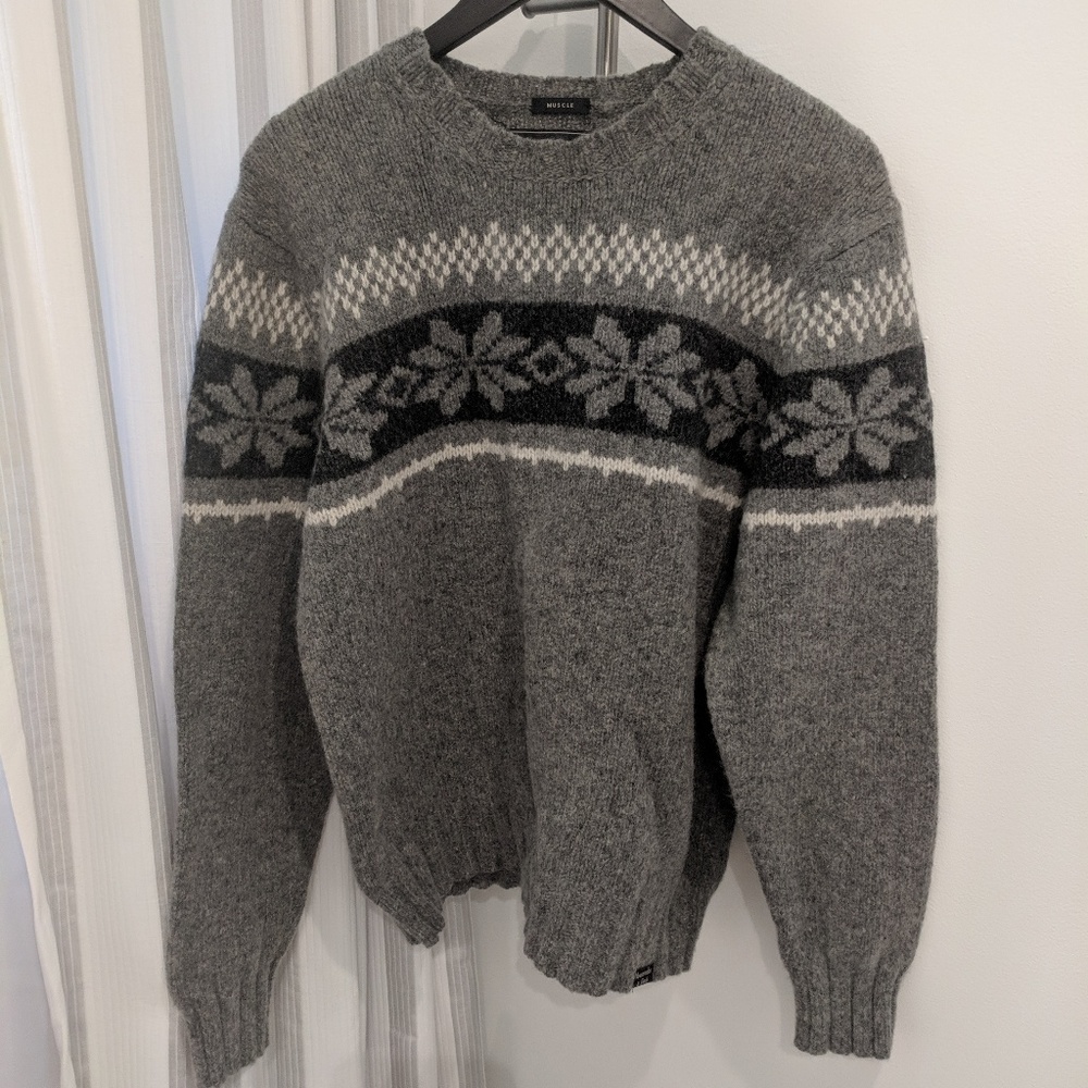Mens Abercrombie Wool sweater